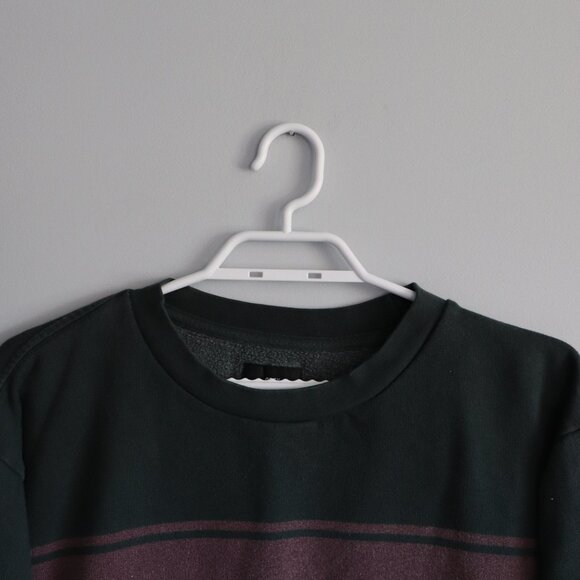 Obey Men's S Green‎ Crewneck Graphic Pullover Long Sleeve Fleece Stretch Sweater - Picture 4 of 13